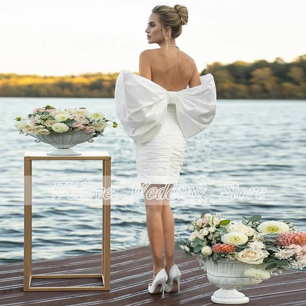 Vestido de novia Vintage de manga larga con cuello redondo, vestido de novia con encaje, línea A, verano 2022