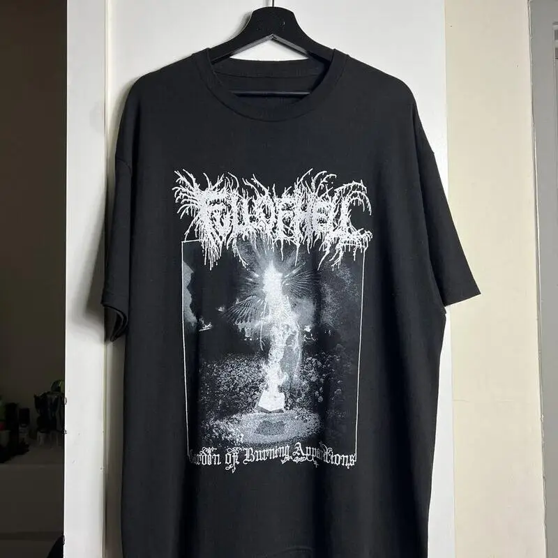 

Trend Full Of Hell Black Cotton Size T Shirt Bt1055