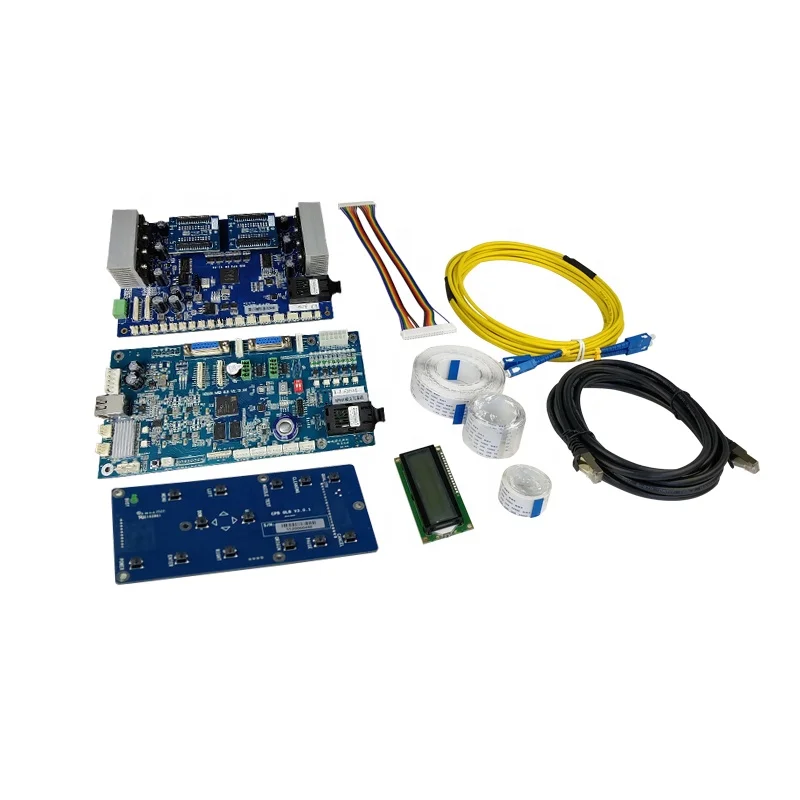 Hot Sales Whole Set Inkjet Printer Hoson Double Double Head I3200 Upgrade Kit Circuit Boards DX5 XP600 Conversion Kit