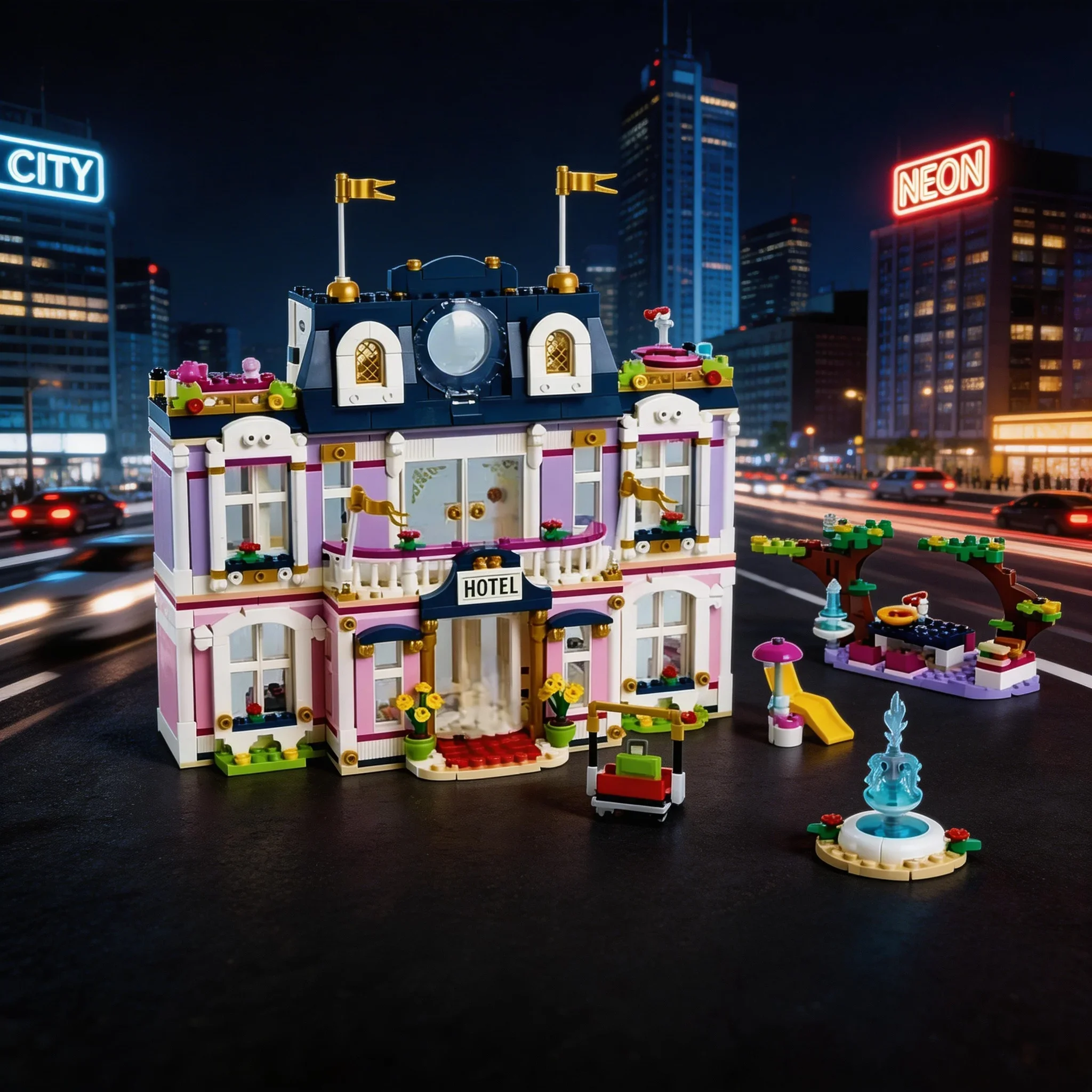 

Новая модель строительного конструктора 2026 года: домик для вечеринок, игрушка-конструктор из кирпичиков, DIY-набор для сборки, подарки на Рождество для мужчин и женщин, праздничные подарки для молодежи и вечеринок