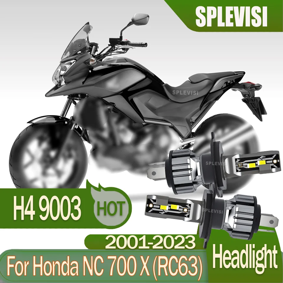 Durable and Long-Lasting LED H4 motorcycle Headlight For Honda NC 700 X (RC63) 2001 2002 2003 2004 2005 2006 2007 2008 2009-2023