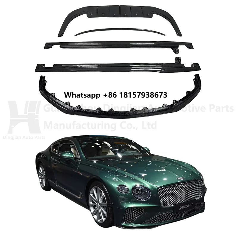 

Suitable for 2020 - 2024 Bentley Continental GT/GTC to Upgrade the Limited - Edition Style Carbon Fiber Body Kit.