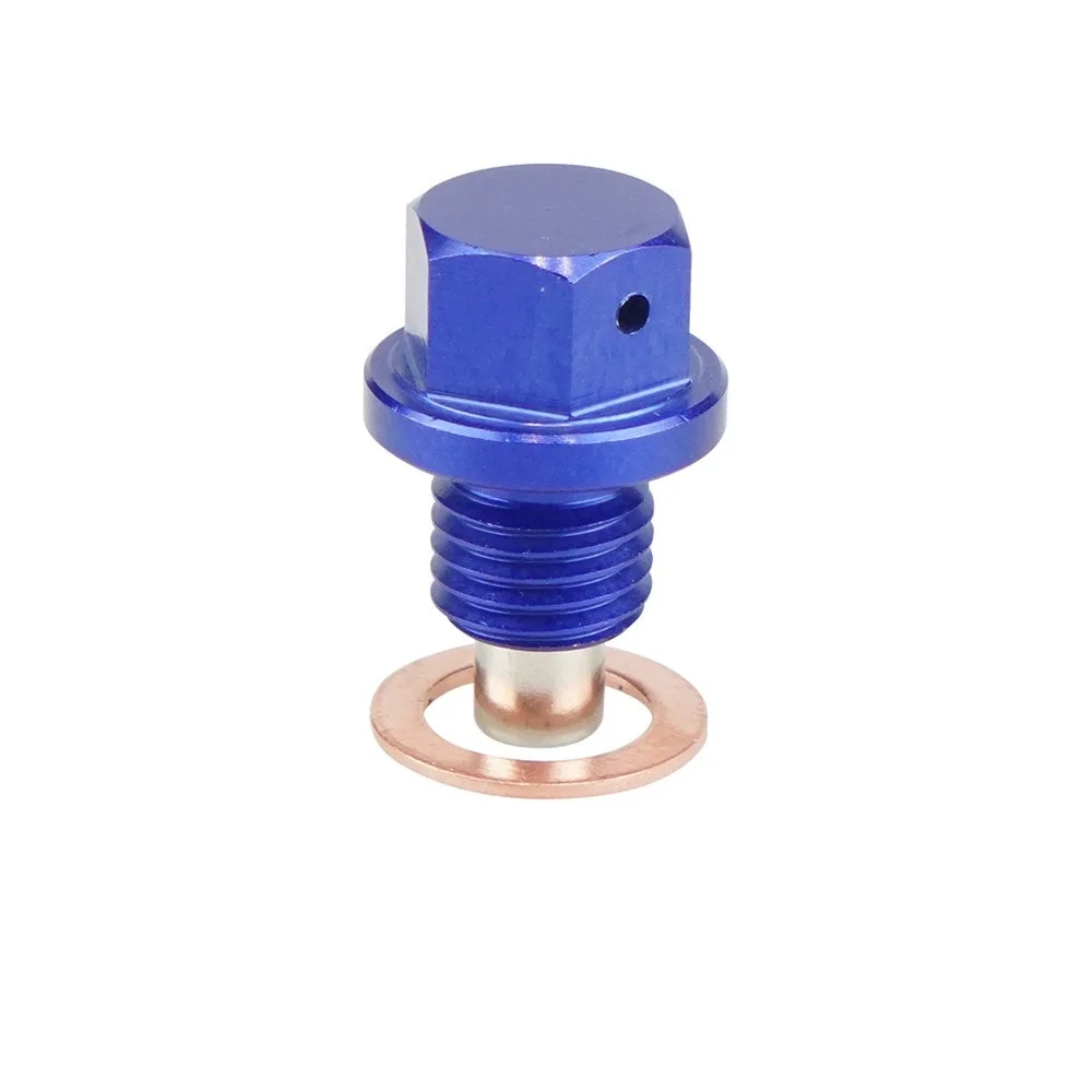 

Магнитная сливная пробка из алюминиевого сплава для картера двигателя и коробки передач, универсальная, с улучшенными характеристиками, простая установка