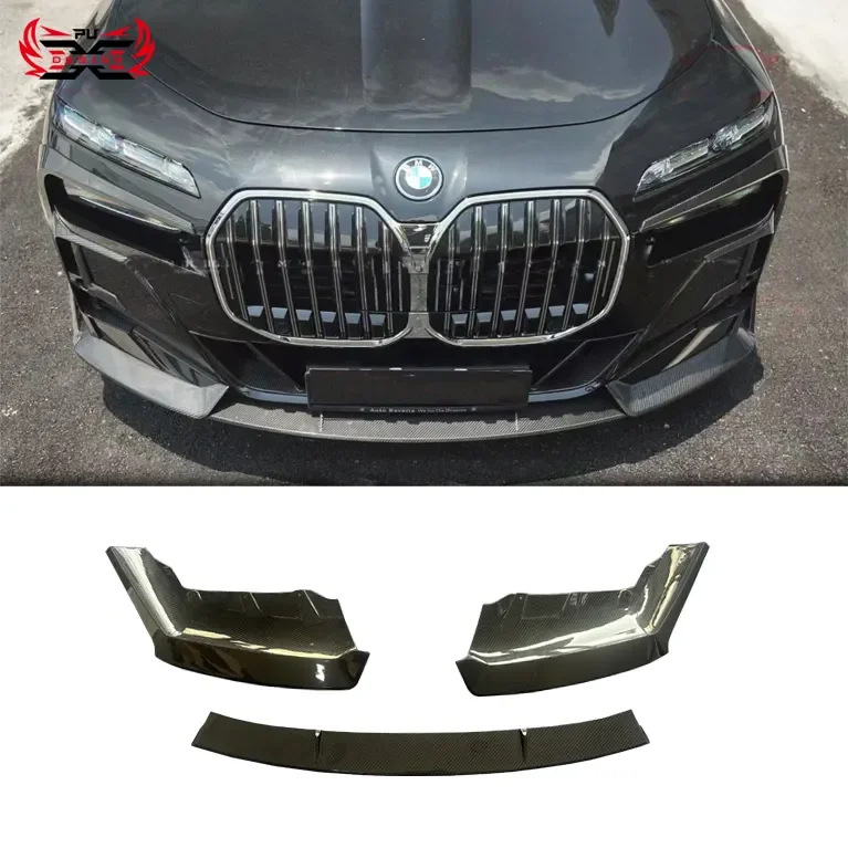 

MSY Style Dry Carbon Fiber Front Lip Bumperr Spoiler for BMW 7 Series M Sports Version G70 I7