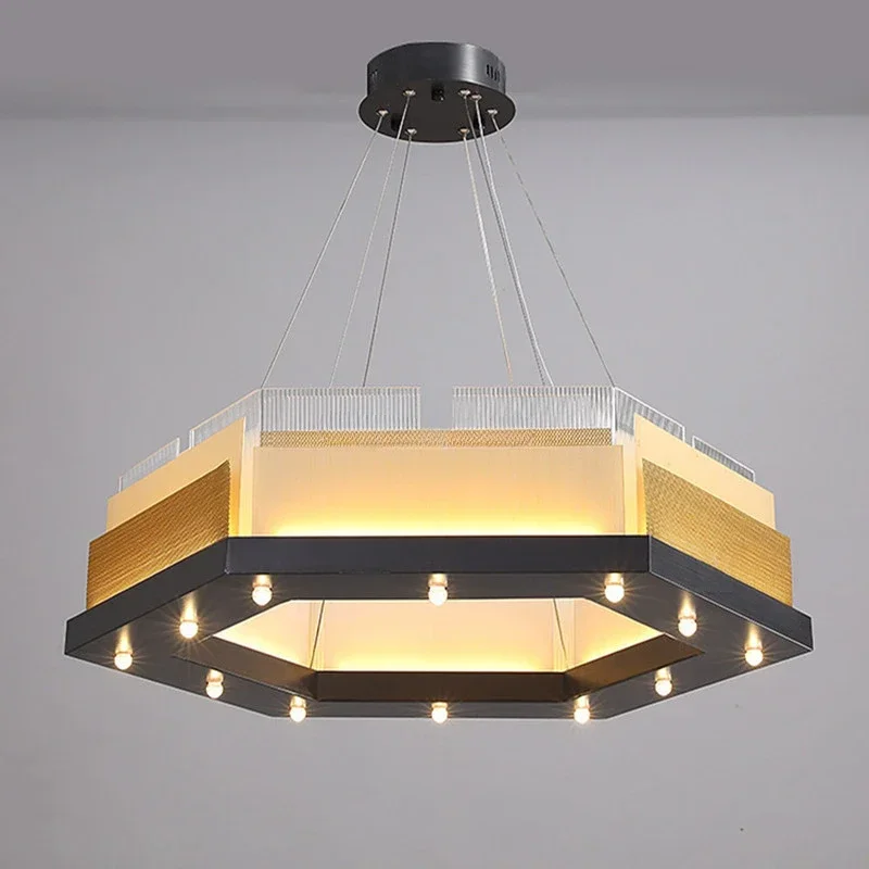 Designer Living Room Lighting Chandelier Design Sense Bar Restaurant Art Lamp Postmodern Model LED
