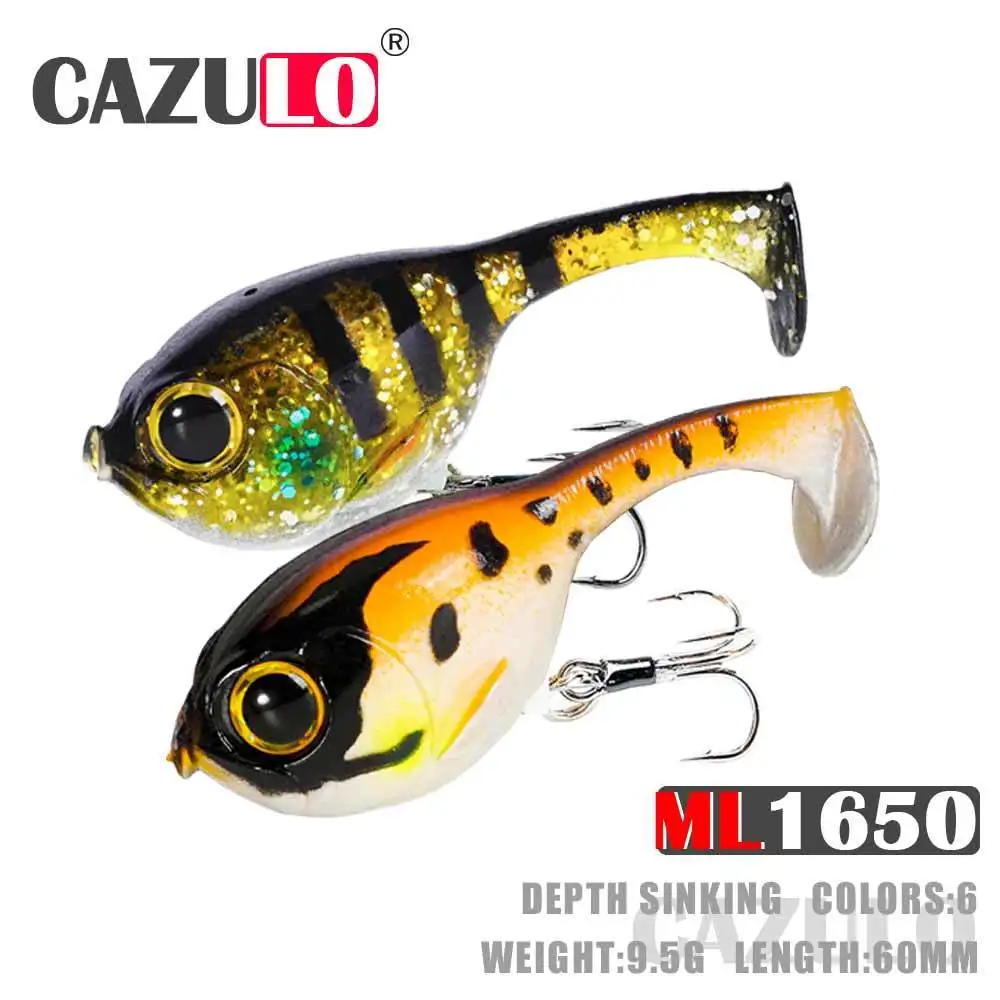 

2023 Balloonfish Lure 60mm 9.5g Single Hook Sinking Leurre Souple Soft Bait Pesca Accesorios Isca Artificial Fishing Equipment