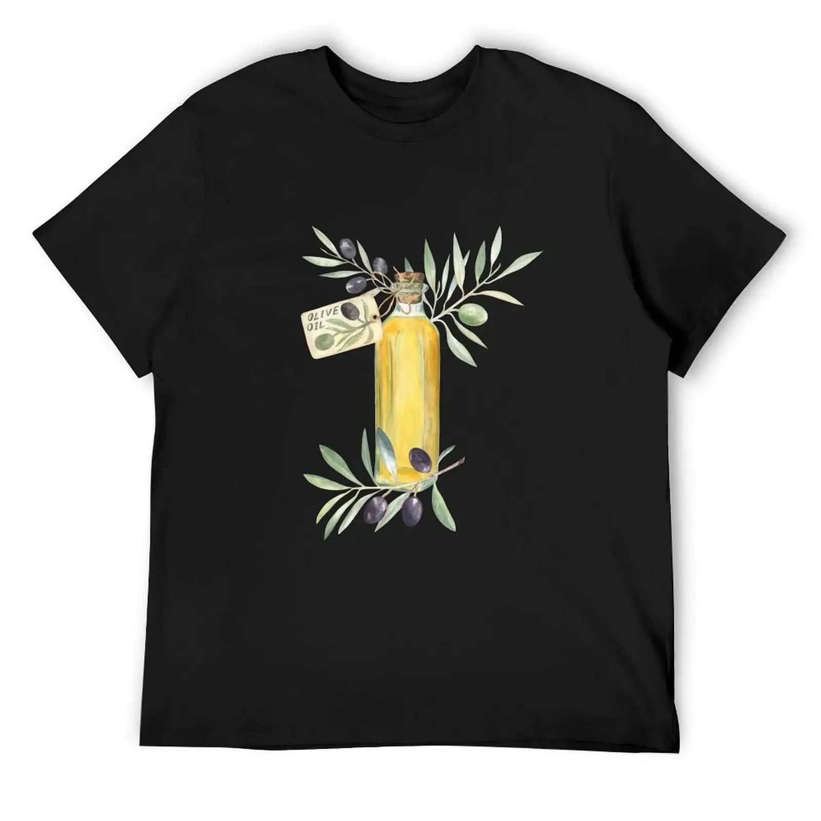 Bottle of the Olive Oil T-Shirt anime stuff cheap stuff graphic shirts new edition mens cotton t shirts