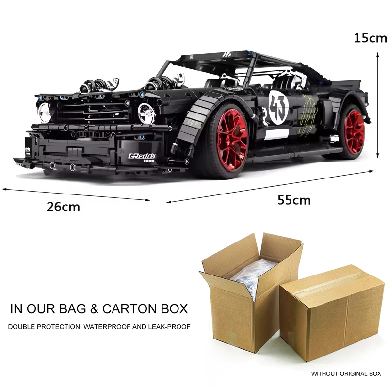 Classic MOULD KING 13108 Technical APP Remote Control Vehicle RTR V2 Racing Car Model Building Block Brick DIY Toy Birthday Gift