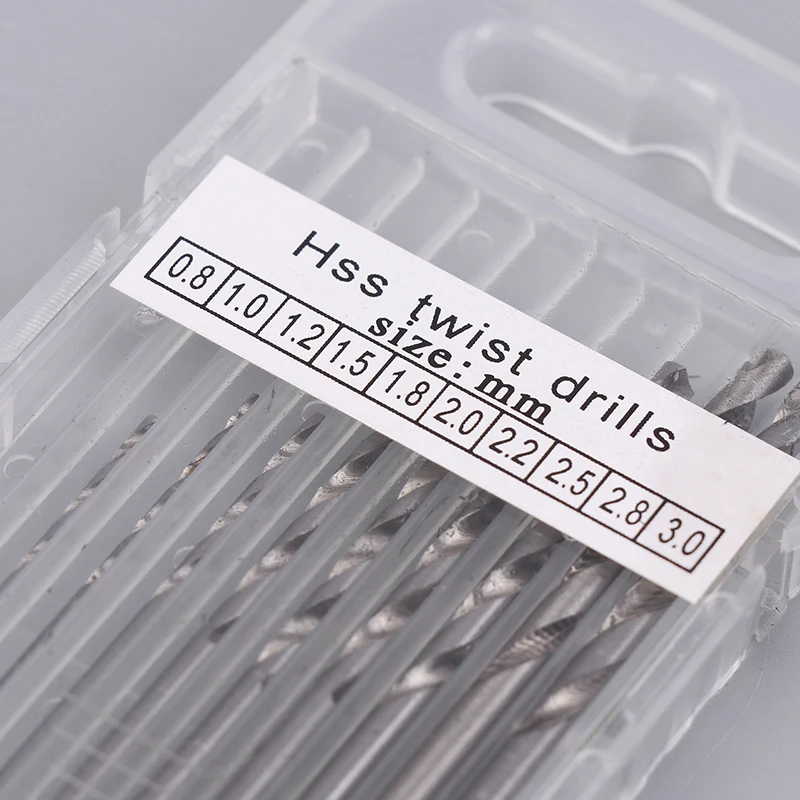 1Set High Quality Mini Hand Drill Drilling Rotary Tool Manual Twist Drill Bit Watchmaker Pin Vice Watch Repair Tools