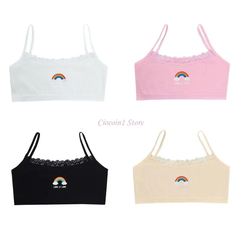 

Y1UB Comfort Girls Top Waistcoat Stretch Undershirt Camisole for Sensitive Skin