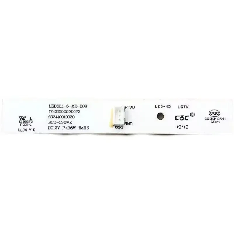 Bright LED Bulb Replacement for Midea Fridge Model BCD-536WKM17431000000072 502410010020 Energy Saving Cool White Light