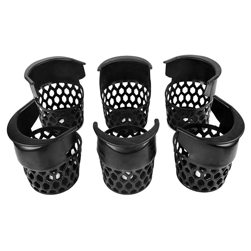 

6Pcs Sturdy Pool Table Pocket Parts PP Material Billiard Table Net Pocket Liner for Schools Clubs Home Practice Use