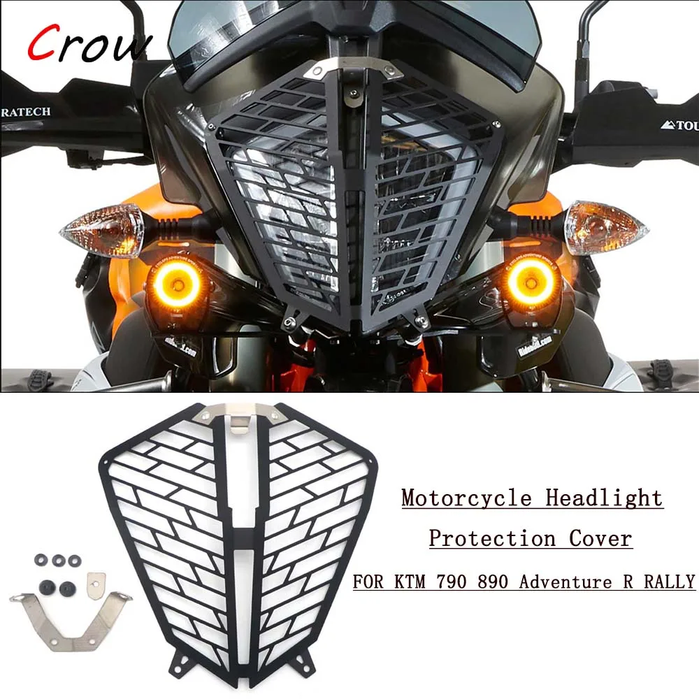 

Motorcycle Accessories Headlights Headlight Protection Cover Protective Grille FOR 790 890 Adventure/R/S 2019 2020