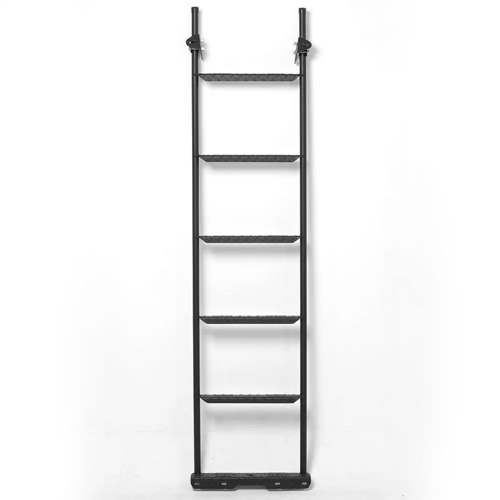 6-Step Trailler Reinforced Vehicle Ladder with Door Accessories