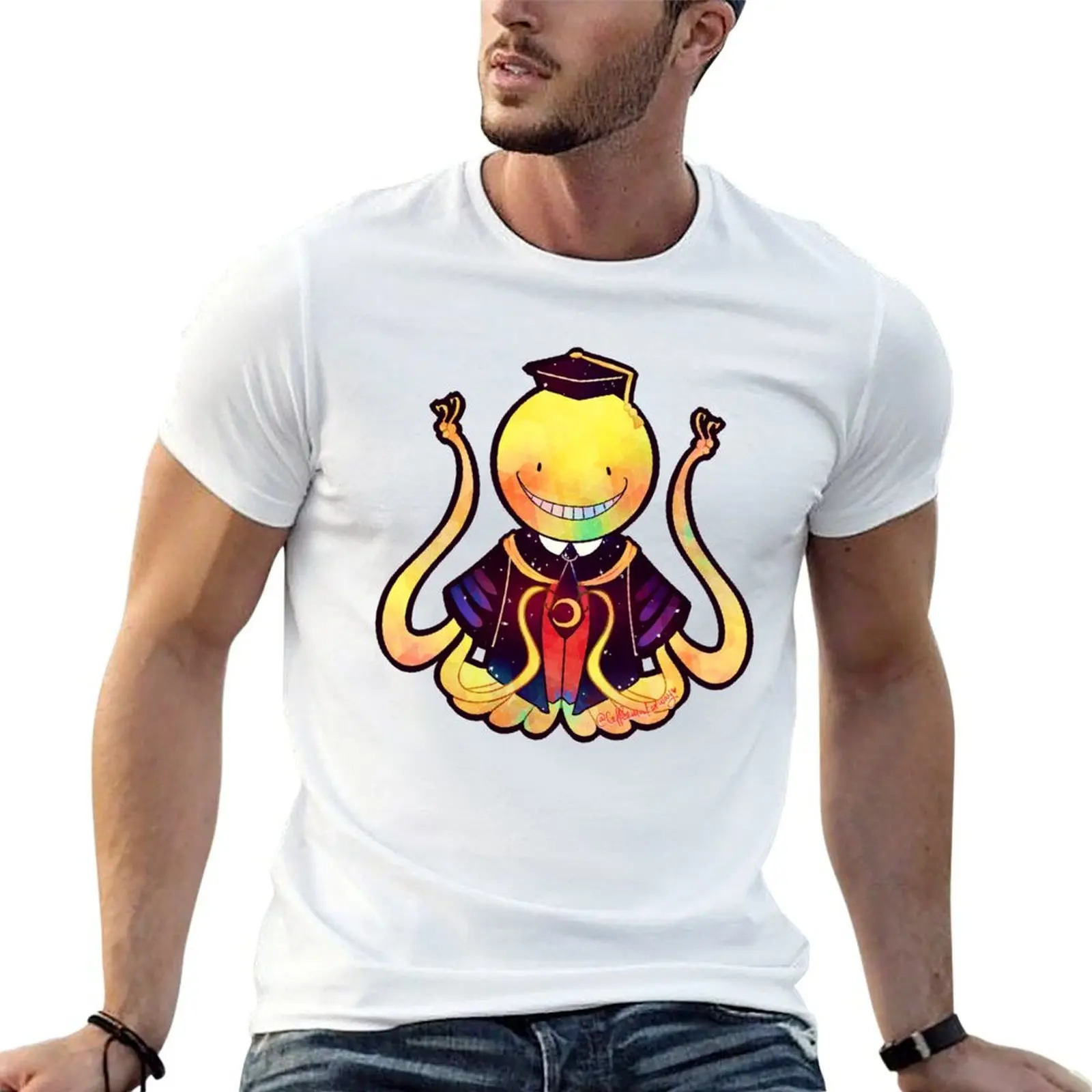 Korosensation T-Shirt funny costumes graphic t shirt vintage slim fit t shirts for men