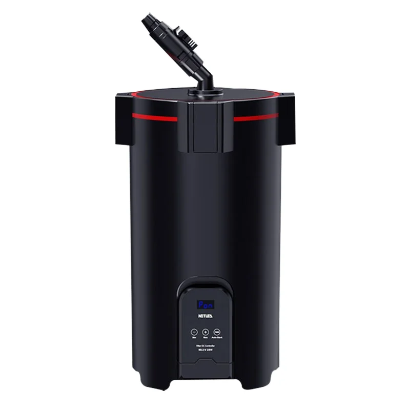 Ultra-Silent Extra-Large Flow Rate Aquarium Filter Bucket DC Frequency Conversion Energy Saving for Fish Tank for Living Box