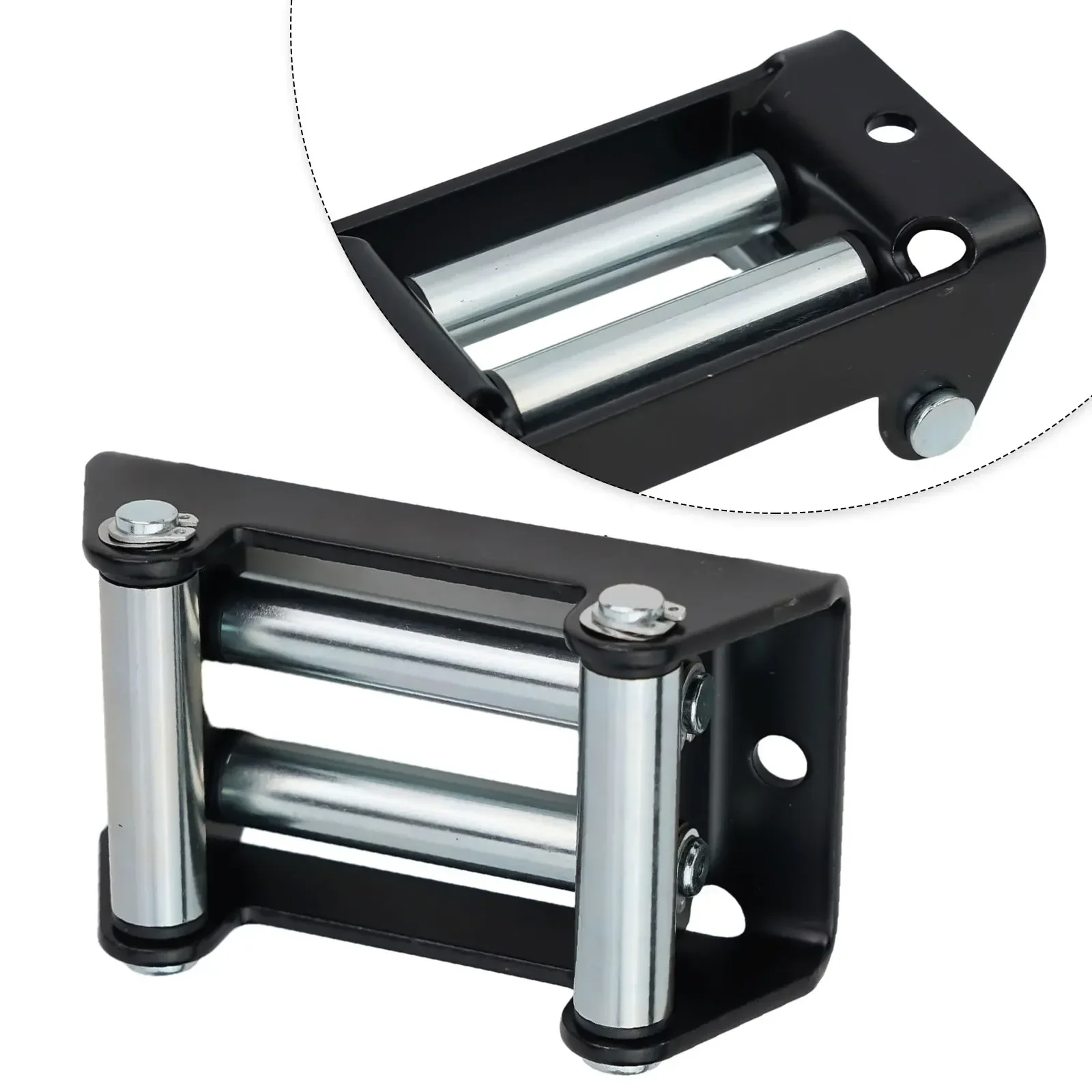 1pc Heavy Duty Roller Fairlead Per ATV UTV Verricelli Tassello Spille Cuscinetti Boccole Composite Strumenti di Manipolazione del Materiale Accessori