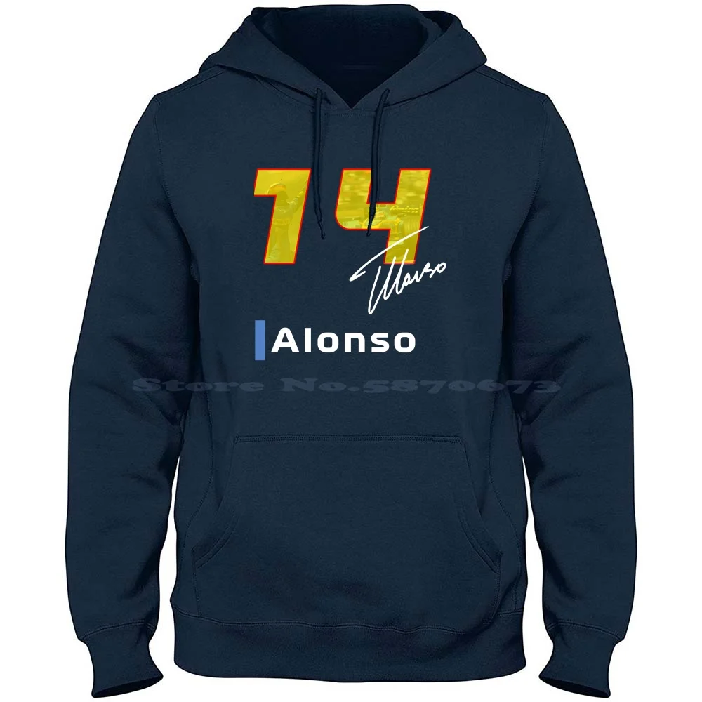 Fernando Alonso Alpine Classic T-Shirt 100% Cotton Hoodie Fernando Alonso Alpine