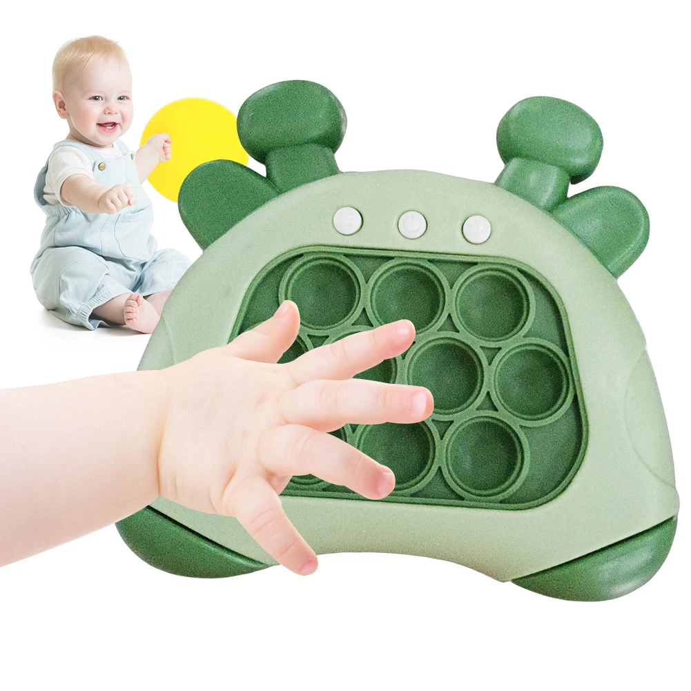 

Антистрессовые игрушки для снятия тревоги Super Bubble Game Handle Toy Fun Push Squeeze Toy Fast Push Bubble Game Подарок для детей и взрослых