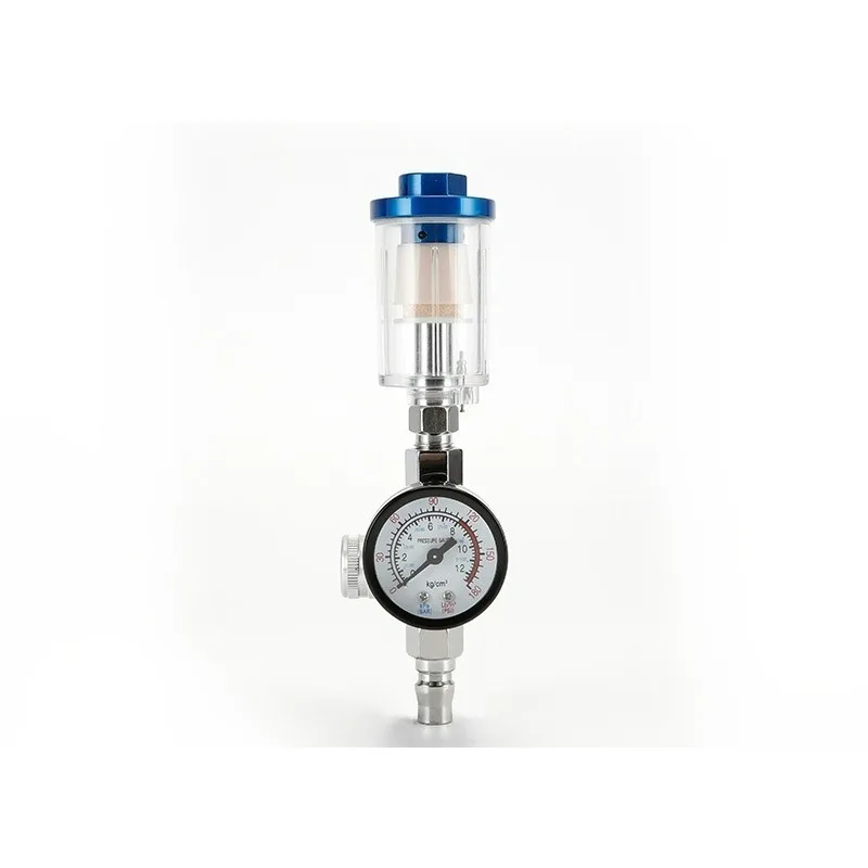 

Регулятор воздуха, манометр, водонепроницаемый воздушный фильтр для очистки с манометром, многофункциональный распылитель краски, инструмент для регулировки