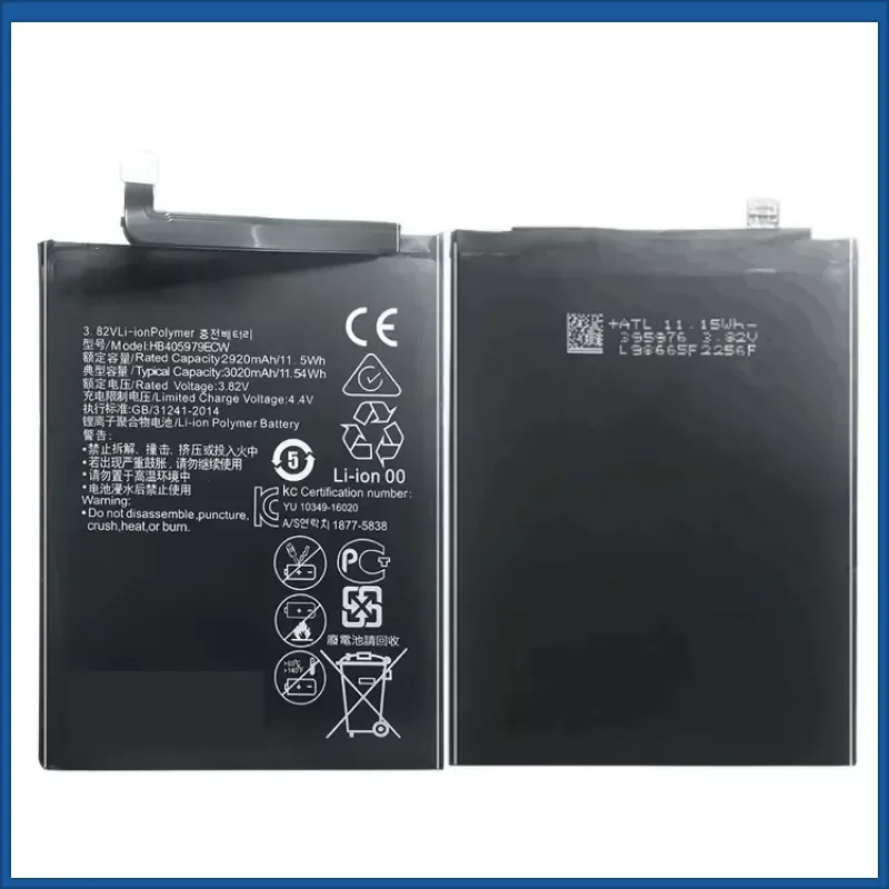 3020mAh HB405979ECW Mobile Phone Battery for Huawei Nova CAZ-AL10 CAZ-TL00 Large Capacity Lithium Battery +Tools