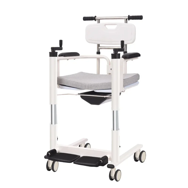 Free VAT Paralyzed Elderly Transfer Machine,Hand Cranked LiftingCare Device, Disability Transfer Chair