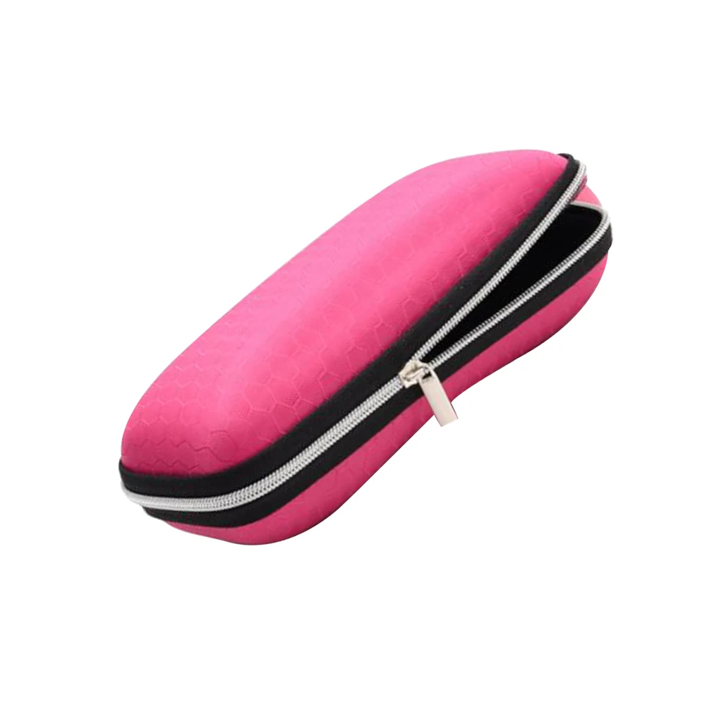 

Eyeglasses Case Hard Shell Sunglasses Box Eyewear Protector Zipper Blue Pouch EVA Glasses Case Lightweight Durable Fits Frames