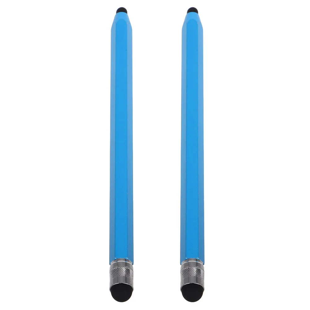 

2Pcs Dual-Head Capacitive Touch Pen Universal Stylus for Tablets Phones Portable Replacement Tips Precise Writing Drawing