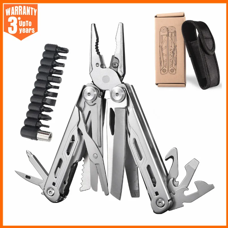 Multi tool pocket knife Multitool pinza tagliacavi multifunzionale Multi Tools pinze pieghevoli portatili da campeggio all\'aperto