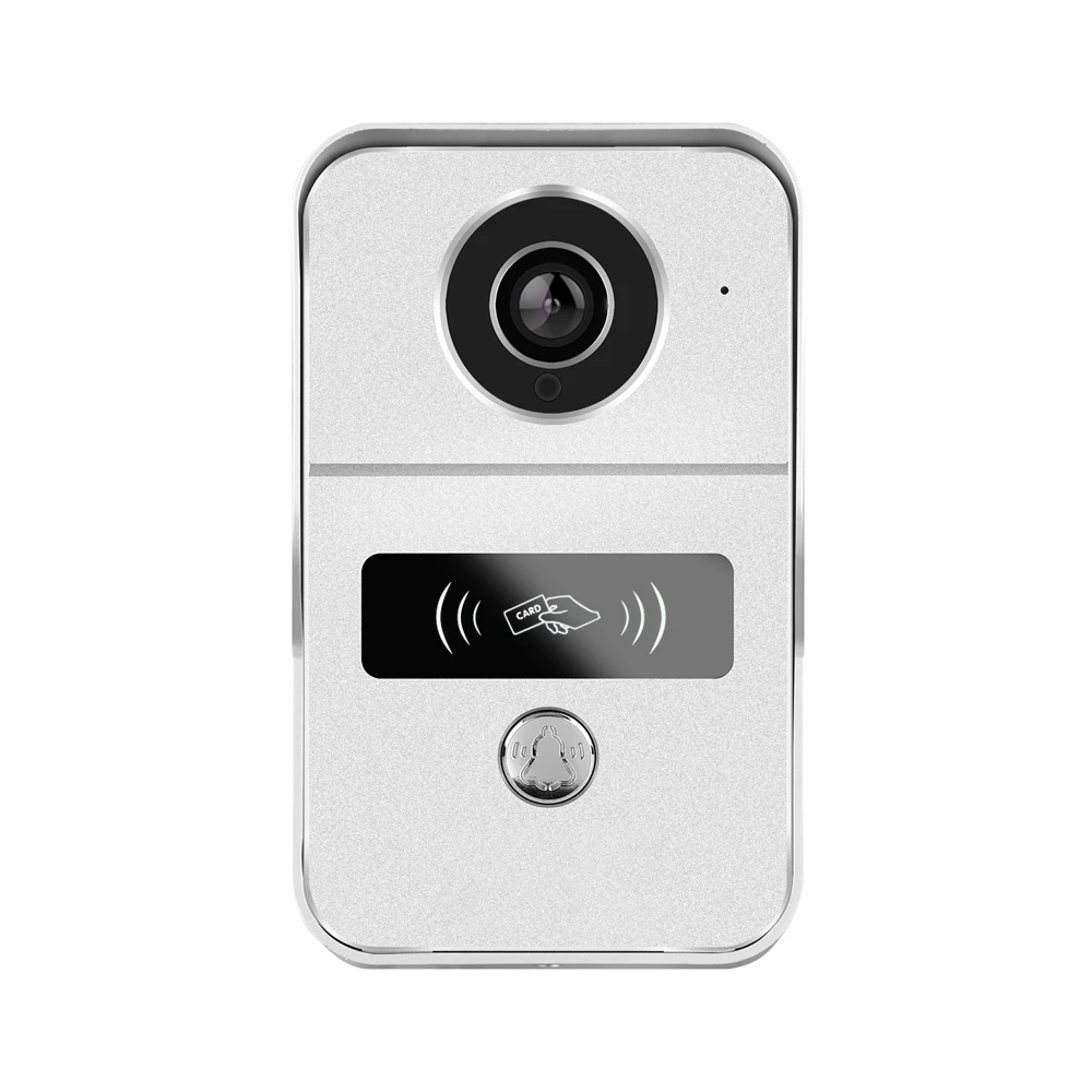 Wi-Fi Video Doorbell Intercom Câmera IP, Suporte Alexa, Bloqueio da porta, Controle Remoto, Desbloquear RJ45 para POE, Aplicativo Tuya, 1080P,