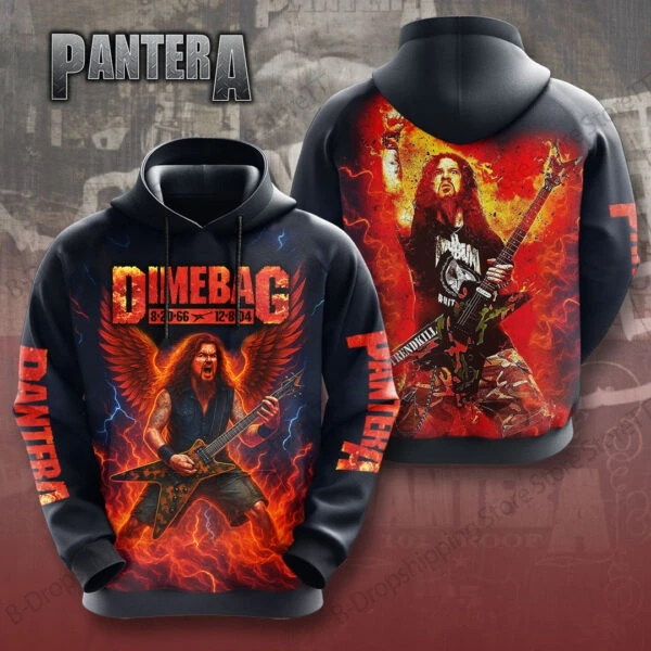 New Rock Pantera Band 3d Print Hoodie Men Women Fashion Hoodies Coat Women Sweat Men Clothes Rap Tracksuit Heavy Metal Clothes