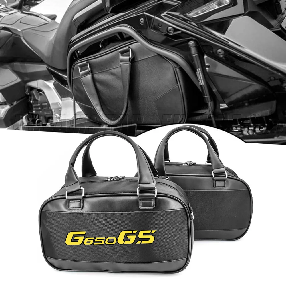 

For G650 G 650 GS 650GS Sertao 2016-2021 2020 2022 2023 Motorcycle Trunk Saddlebag Saddle bags Liner Set Inner Bag Side Case