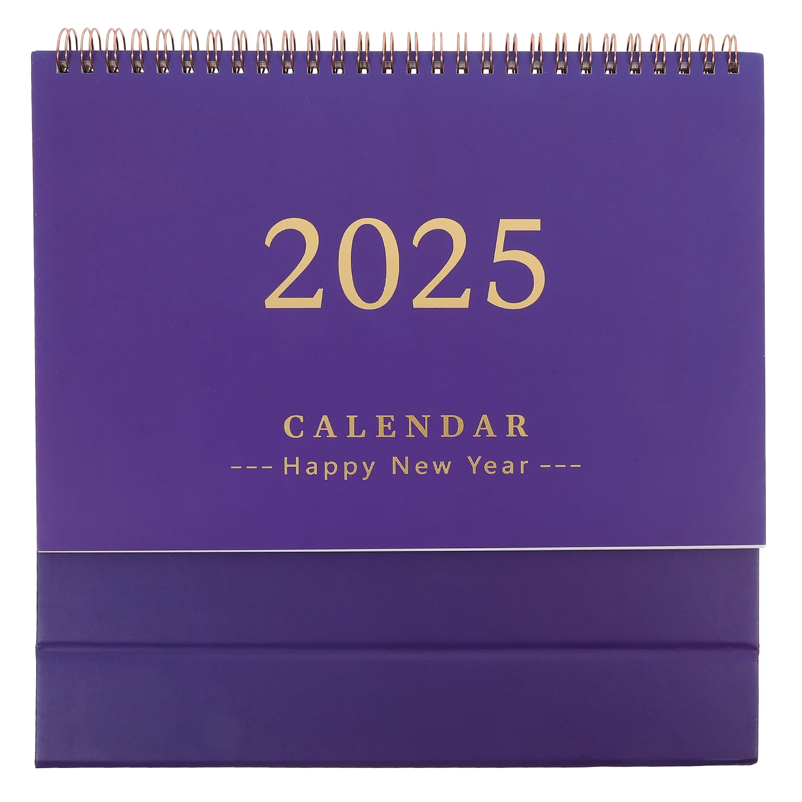 

Simple 2025 Desk Calendar Standing Flip Design Functional Monthly Desktop Calendar Creative Office Study Decoration