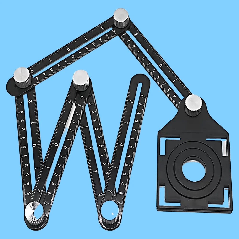 

Ceramic Tile Hole Locator Universal Opener With Positioning And Drilling Multifunctional High Precision Sticking