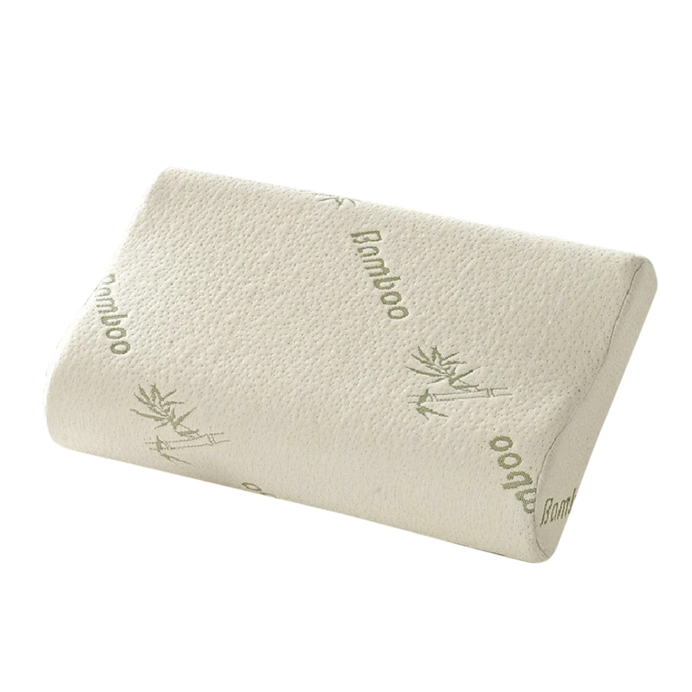 

50x30CM Comfort Sleeping Pillow Slow Rebound Neck-Relief Pillow Reusable Breathable Pillow for Home Office Better Sleeping