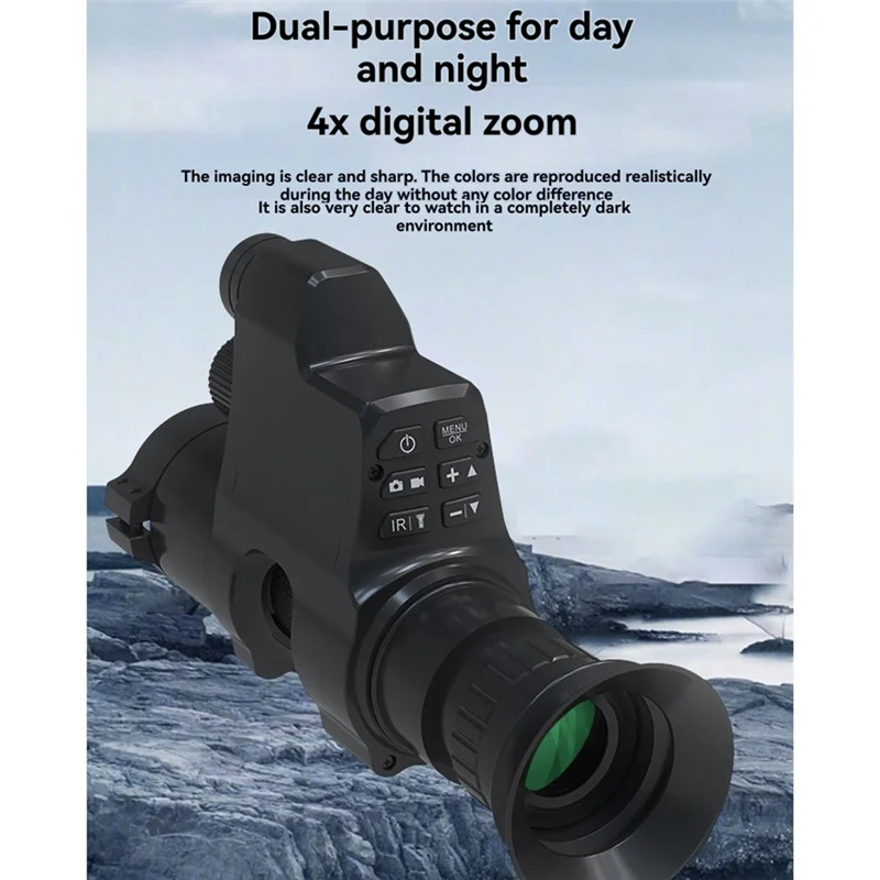 

AB13-Night Vision Scope For 300M Digital Night Vision Scope Clip On Night Vision Monocular HD Support Photos & Videos,850Nm