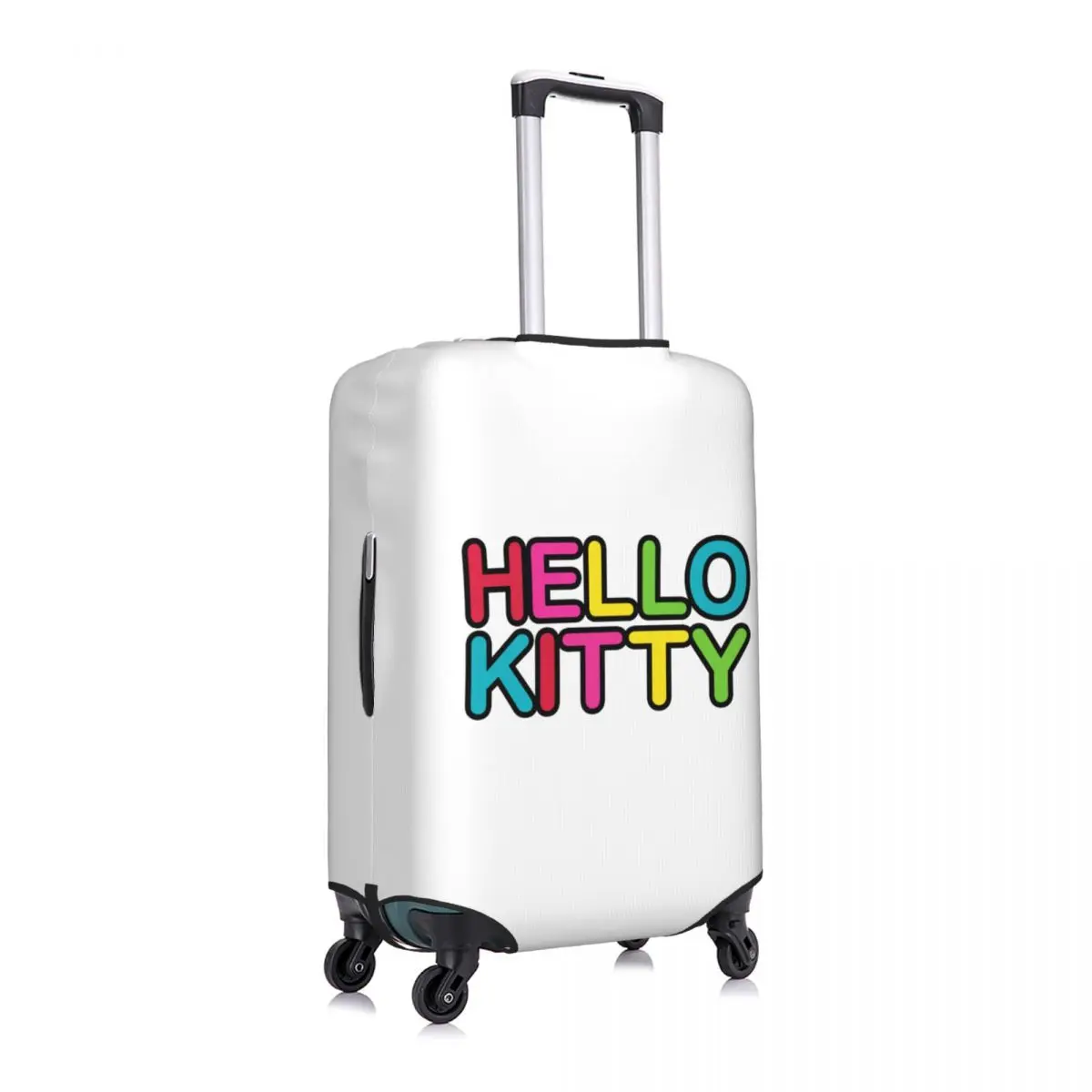 Sanrio-funda de equipaje personalizada Hello Kitty, cubierta protectora elástica para maleta de viaje, traje para 18-32 pulgadas