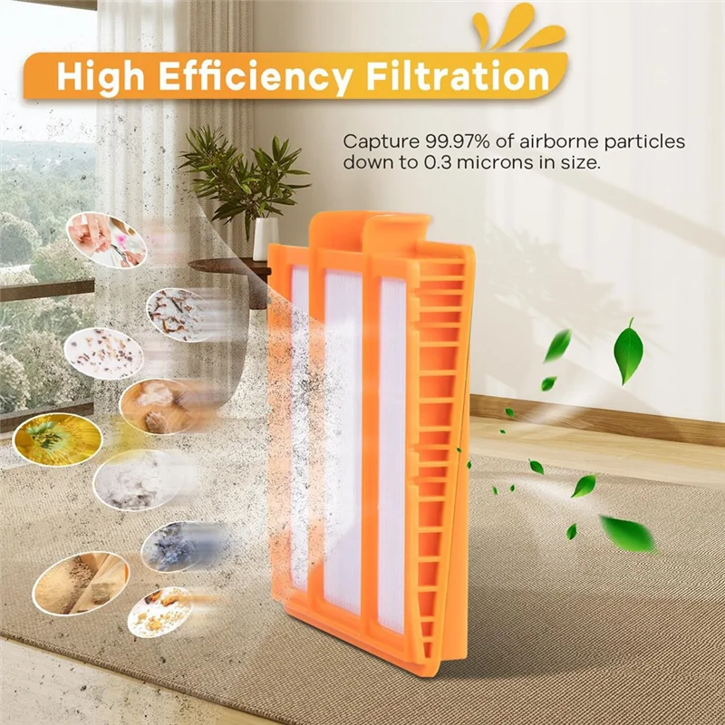 ABVI-Side Brushes Pre-Motor Filters Replacement Parts For Shark AI AV2511AE AV2501S AV2610WA Vacuum Cleaner Parts