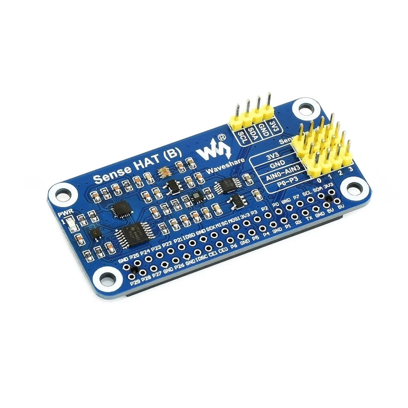 Sensor expansion plate with 10 axis, gyroscope/acceleration/magnetometer barometer/temperature and humidity