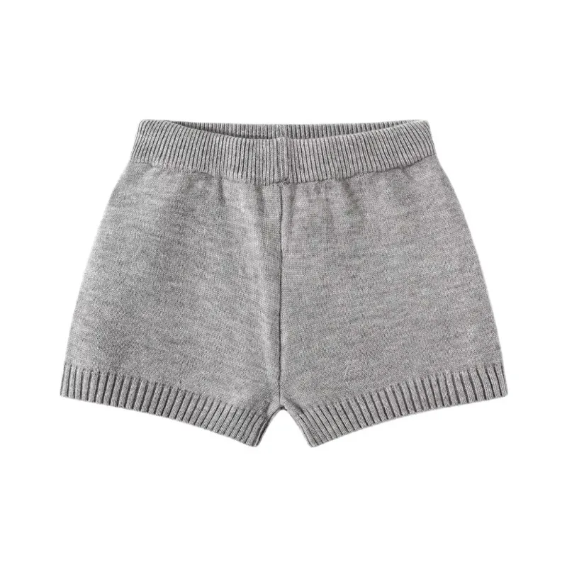 2026 herbst und Winter Neue Design Gestrickte Shorts Vielseitige Stricken Shorts für Frauen Lose Breite bein Casual Mini Shorts weibliche – Detail 9