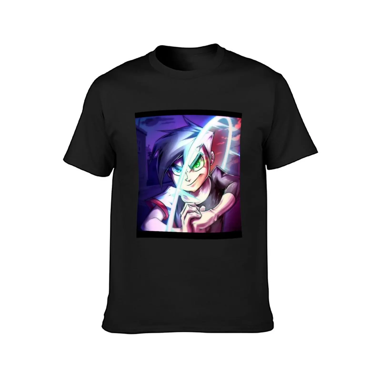 danny phantom T-Shirt customs anime clothes plus size tops mens t shirt