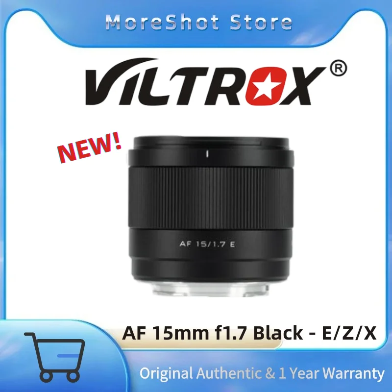 

Viltrox AF 15mm F1.7 f/1.7 Air APS-C Autofocu Wide Angle Ultra-large Aperture for Fuji X Sony E Nikon Z