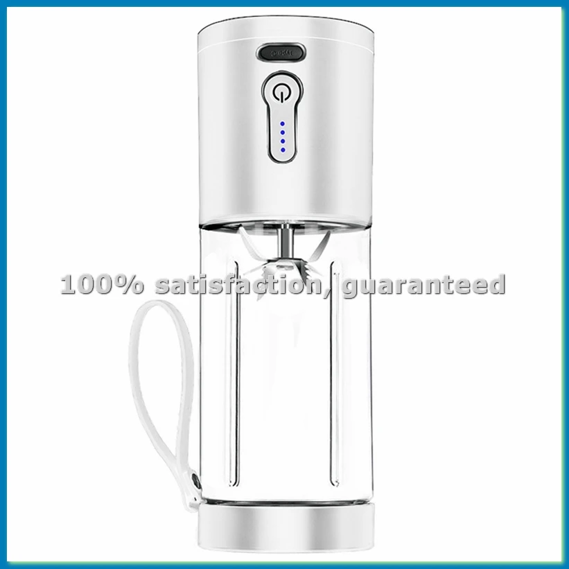 

Портативный блендер с зарядкой через USB-C, портативный блендер с 6 лезвиями, беспроводной и небольшой персональный блендер-ABLM