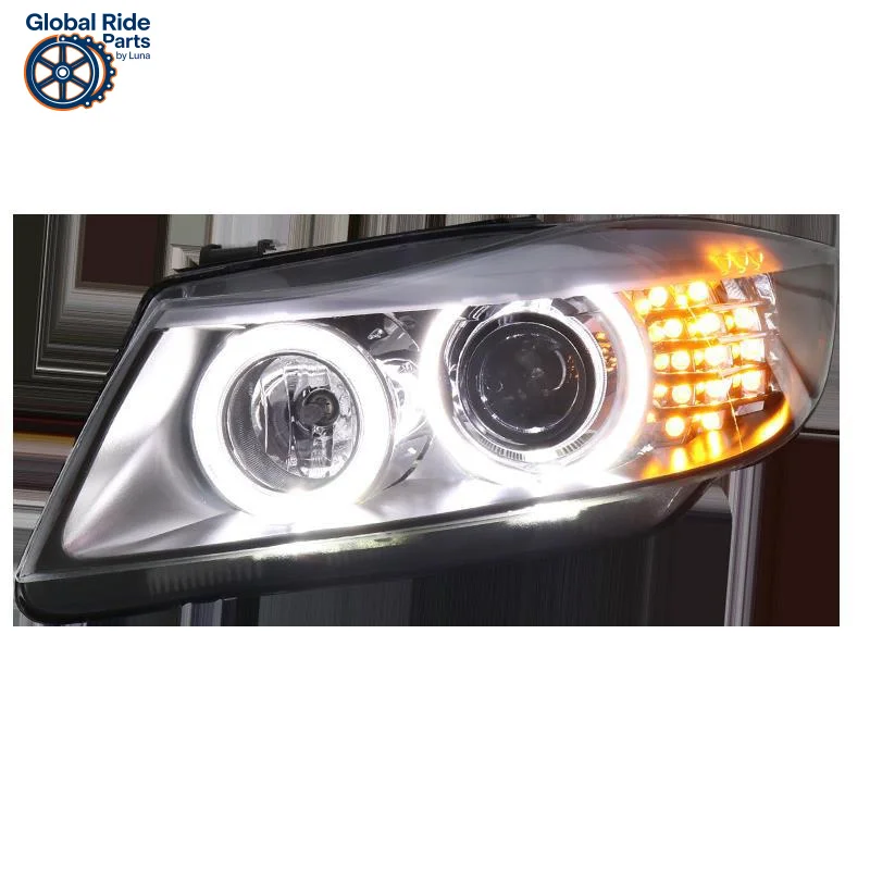 

Подходит для BMW 3 серии E90 в сборе 318 320 325, модифицированные светодиодные дневные ходовые огни, биоптические линзы, ксеноновая лампа