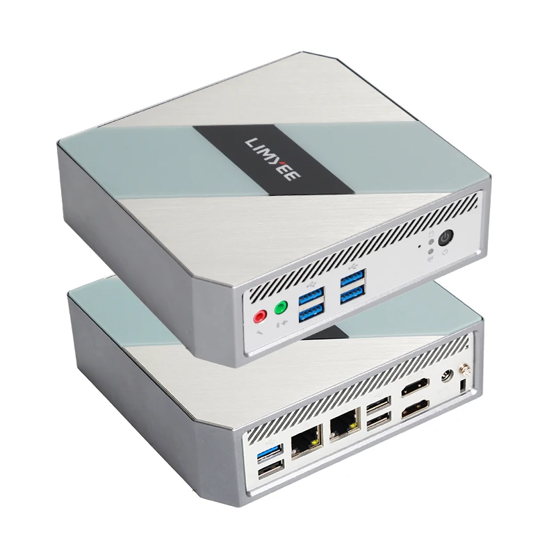 New Customizable Mini Gaming PC Intel Celeron J4125 DDR4 SSD 600 8GB GDDR4 VGA Win7/8/10 Industrial Use AU/US/EU/UK Plugs