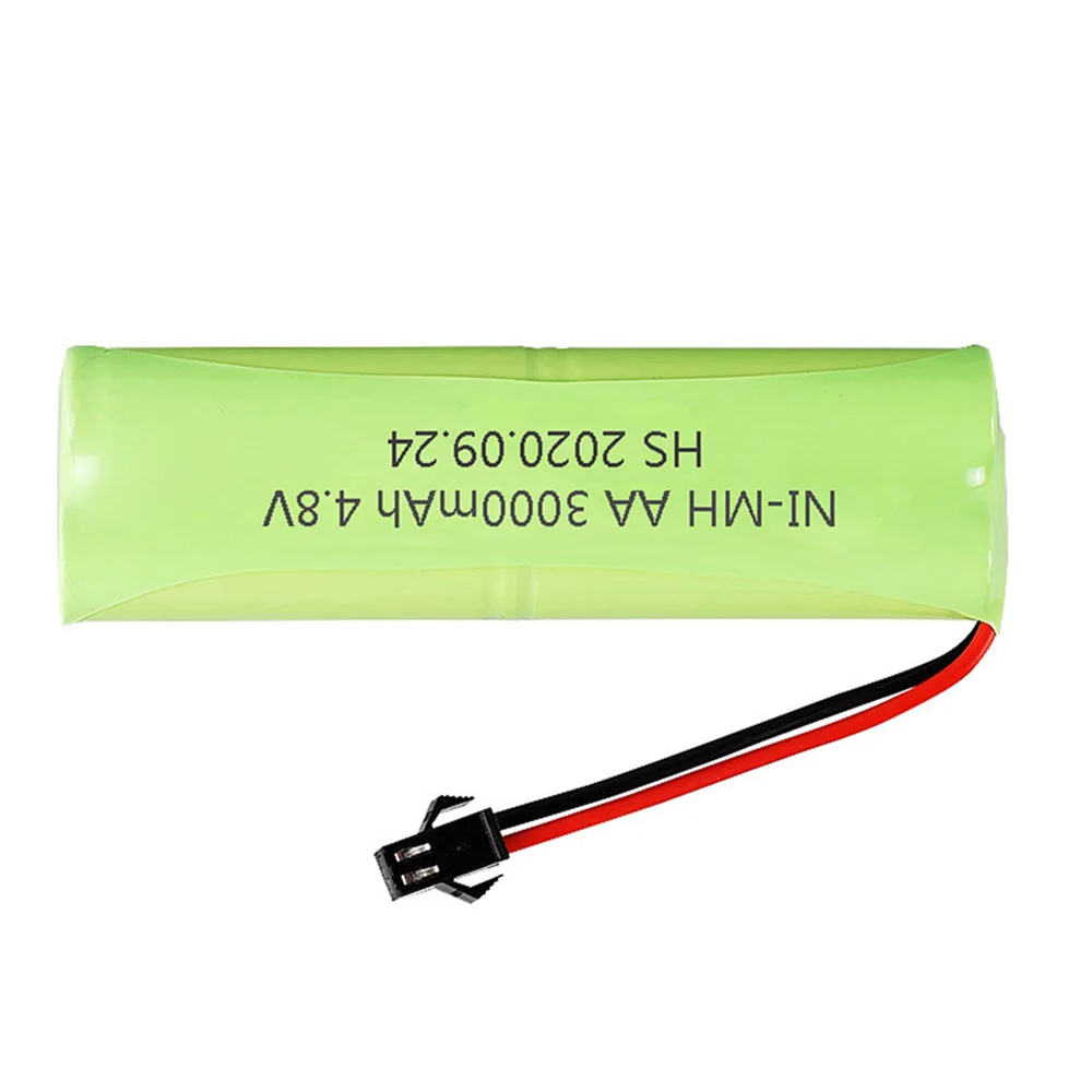 4.8V 3000mah NiMH Battery For Rc toys Cars Tanks Robots Boat Gun toy parts Ni-MH AA 4.8V upgrade 2400mah Battery Pack 1PCS-10PCS