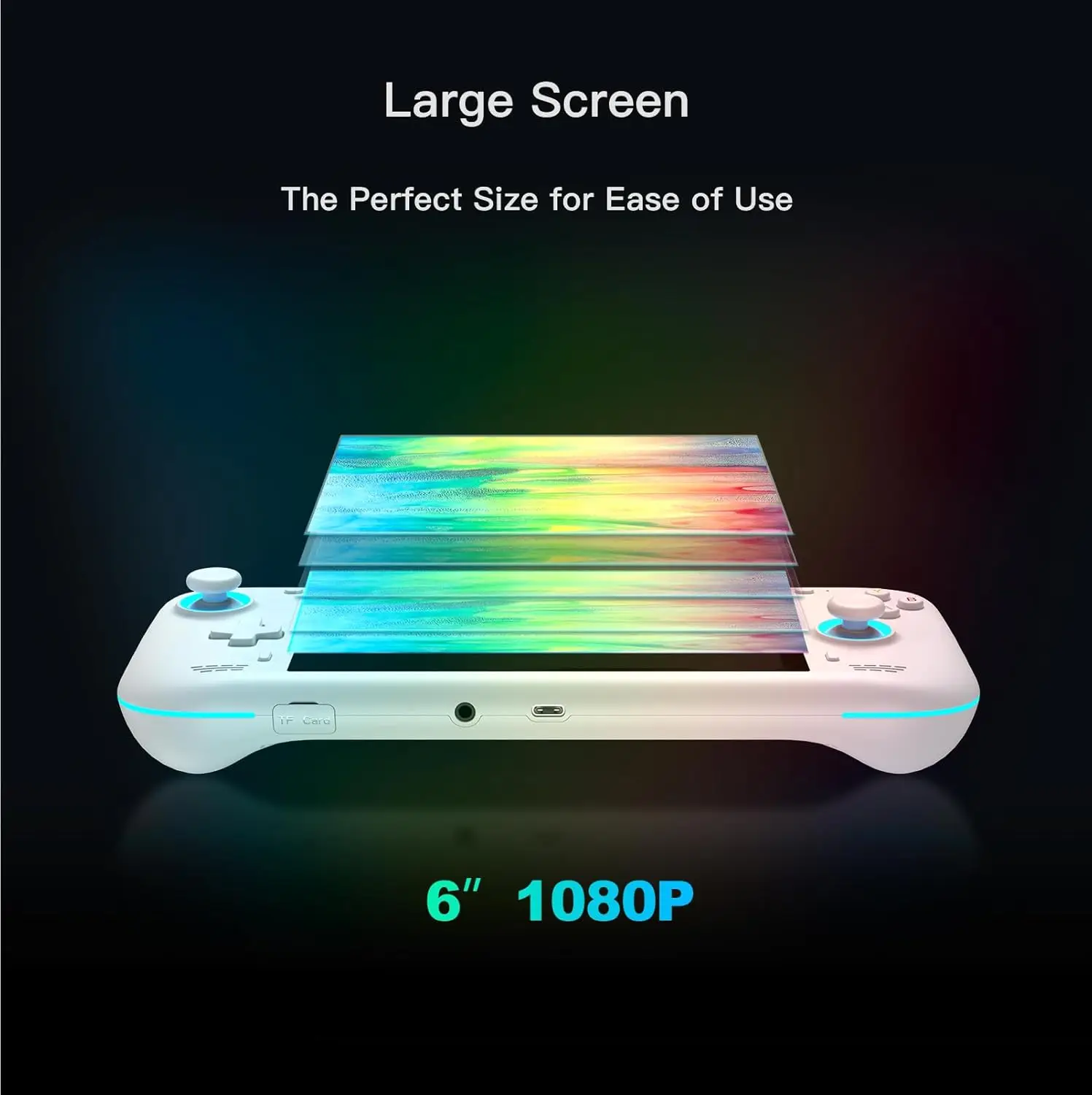 2025 New AYN Loki Zero Mini Gaming Handheld - 6 Inch 1080P Display 