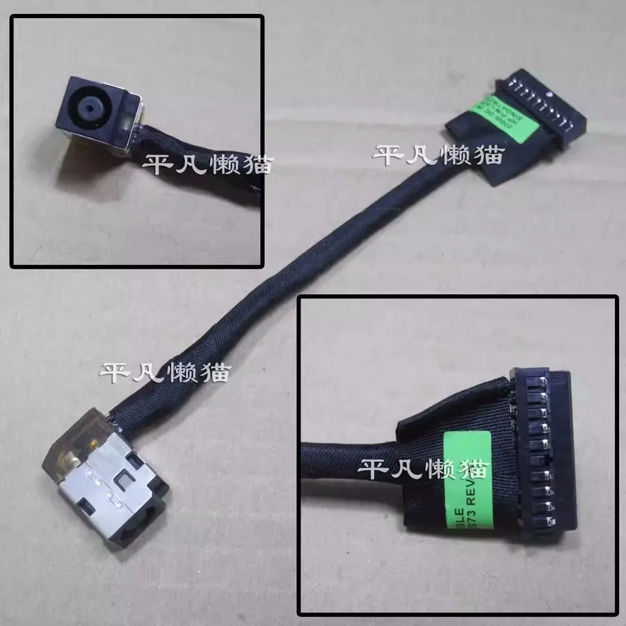 

New DC Jack Harness Cable for HP 5plus 6plus TPN-C144 17-CB Power Interface Charging Head