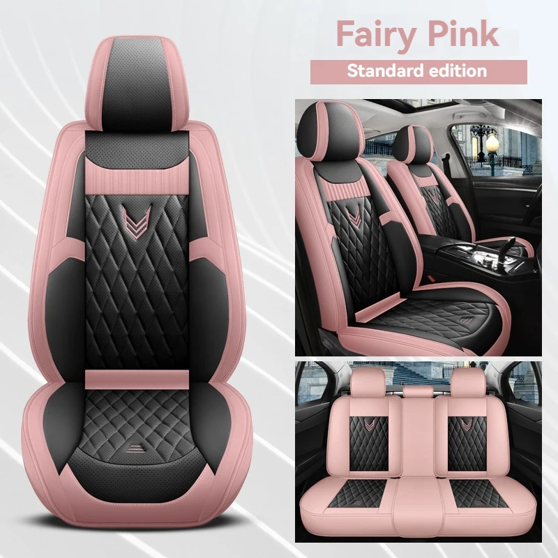 5 Seats Breathable Leather Car Seat Covers For Suzuki Kaisersy Swift Jimny Grand Vitara Sx4 Ignis Samurai Baleno Auto Protector