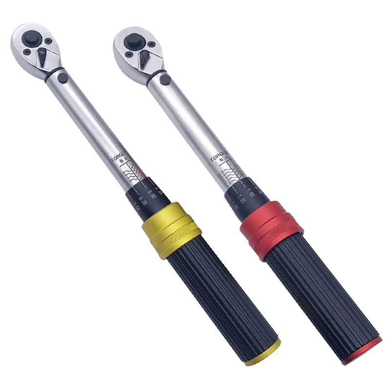High Precision Ratchet Torque Wrench Preset Adjustable Spanner with Storage Case for Auto Bolt Fastening Maintenance Hand Tool